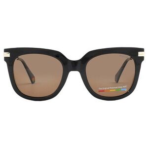Polaroid Square Cat Eye Sunglasses - Bronze